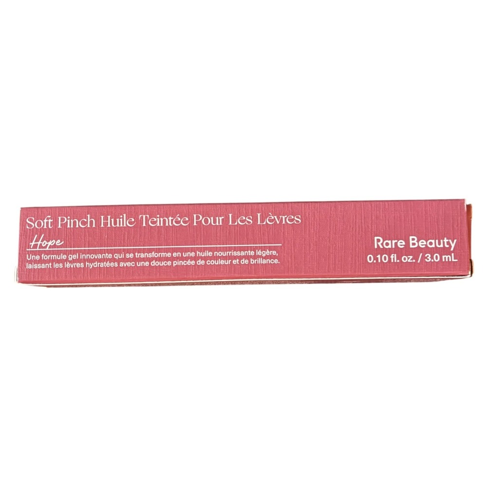 Rare Beauty Soft Pinch Tinted Lip Oil Hope Nude Mauve Hydrating Gloss Stain